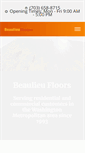 Mobile Screenshot of beaulieufloors.com